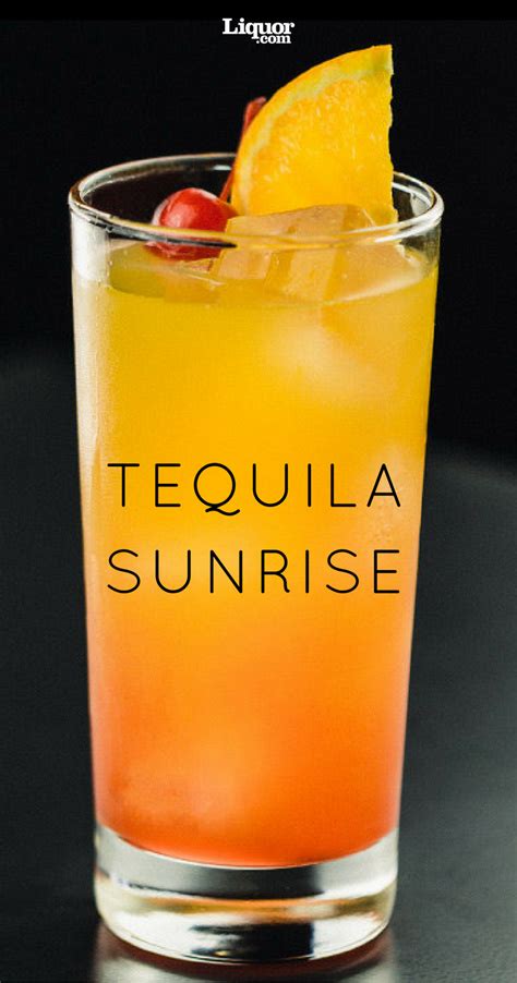 Cocktail And Other Recipes Recipe Tequila Sunrise Tequila Sunrise
