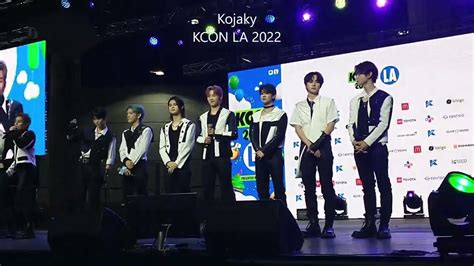 Fancam Ini At The Red Carpet On 82022 At Kcon La 2022 Youtube