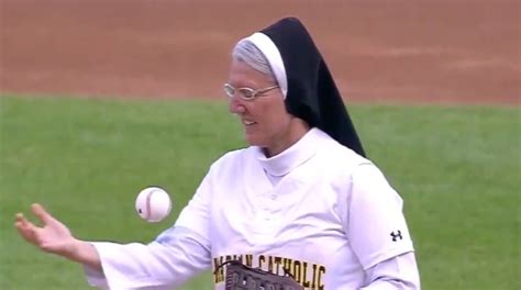 Sister Mary Jo Bobblehead Nun Gets Bobblehead After First Pitch Sports Illustrated
