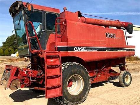 Used Case 1660 Bean Combine W Header For Sale In Idaho Southern