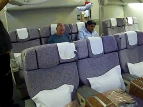 In fact, it was oversold by a dozen or so seats, meaning a few lucky folks got bumped up to business class. Emirates Business Class on Boeing 777-300 - YouTube