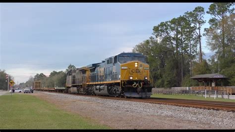 Into The Night With Folkston Georgia And Its Trains Youtube