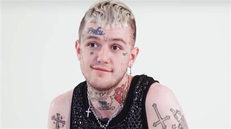 The producer claimed the lyrics let's watch the rain while it's falling down was described that at the time lil peep recorded the song, it was pouring outside. lil peep is sitting in white background wearing black ...
