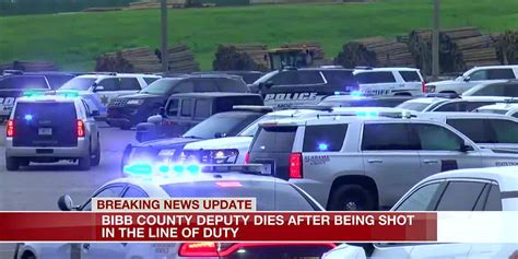 Bibb County Deputy Dies After Being Shot In The Line Of Duty