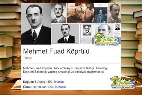 Mehmet Fuat Köprülü Türk Dili Ve Edebiyatı
