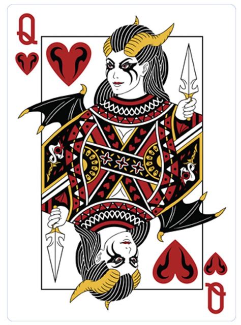 Playingcardstop1000 Dota 2 Queen Of Hearts Queen Of Hearts Card