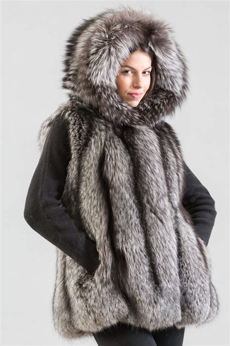 Fox Fur Coat Fox Fur Jacket And Vests Haute Acorn