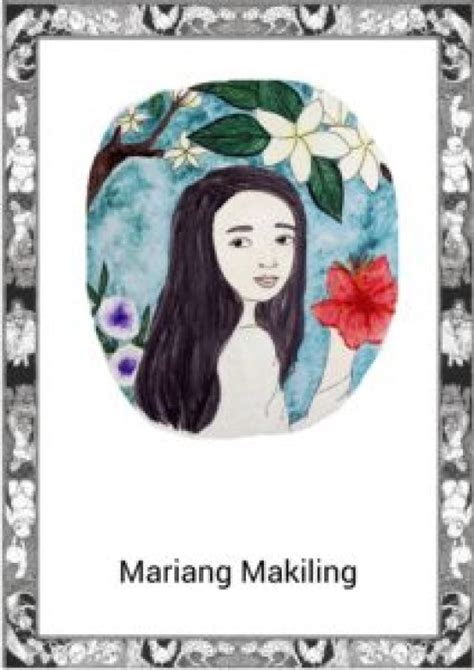 Mariang Makiling Tagalog Translation Philippine Spirits