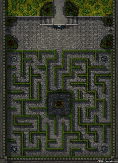 Dd Maze Map Maps For You