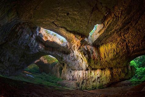 Devetashka Cave In Bulgaria A Huge Natural Tunnel With Natural
