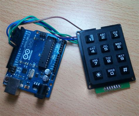 How To Use A Keypad Arduino Tutorial 4 Steps Instructables