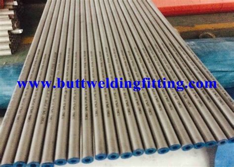 Asme B1625 Stainless Steel Seamless Pipe Cold Drawn Technique Outer