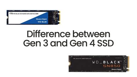 Difference Between Pcie Gen3 And Gen4 Ssds Ssd Sphere