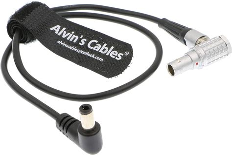 Angle Dc To 2 Pin Lemo Cable For Teradek Bolt Transmitter Tilta Battery