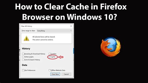 It takes only a few simple steps to deal with dns cache. How to Clear Cache in Firefox Browser on Windows 10? - YouTube