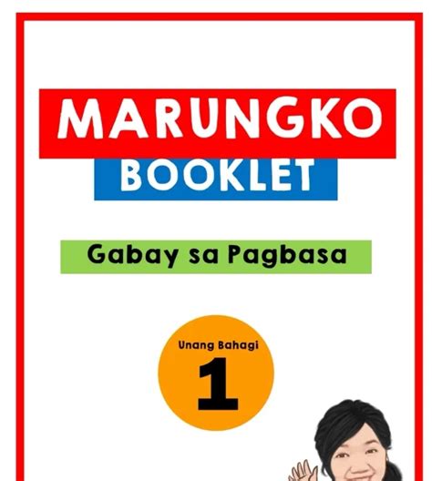 Marungko Booklet 28pages Free Bookbind Ctto Lazada Ph