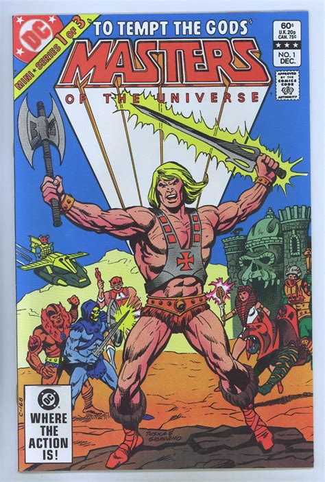 Comicsvalue Masters Of The Universe Star Marvel Nm