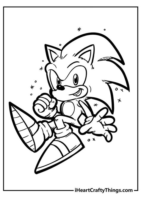 Sonic Coloring Pages 100 Free Printables