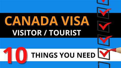 Canada Tourist Visa Document Checklist How To Apply For Visitor Visa
