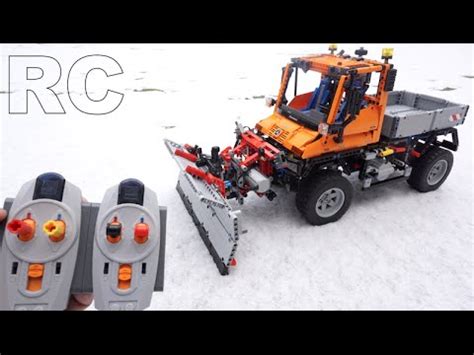 Lego Technic Rc Motorized Unimog U Mercedes Benz By Youtube