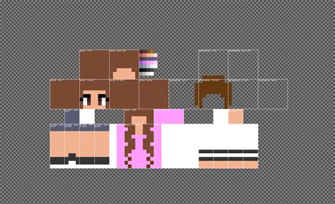 Minecraft Hair Shading Template New Concept