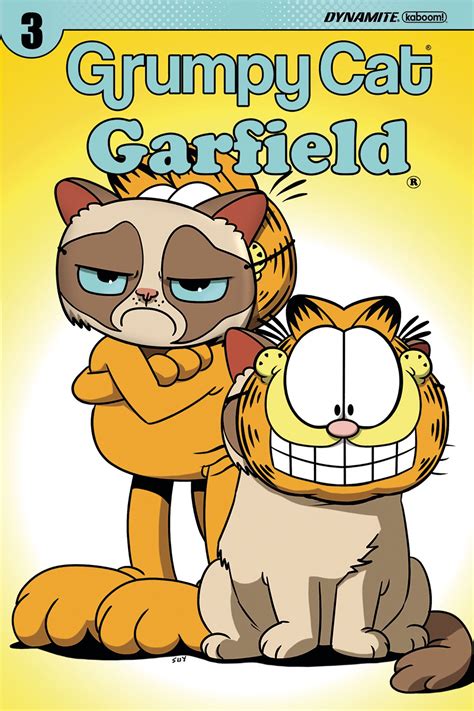 Grumpy Cat Garfield 3 Uy Cover Fresh Comics