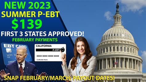 PANDEMIC EBT INCREASE - SUMMER P-EBT 2023 PERMANENTLY - SNAP EMERGENCY