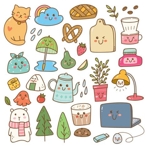 The pnghut database contains over 10 million handpicked free to download transparent png images. Conjunto de garabatos kawaii, lindas pegatinas, parches de ...