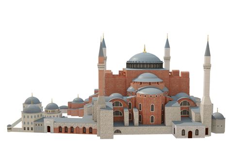 Artstation Hagia Sophia 3d Model Resources
