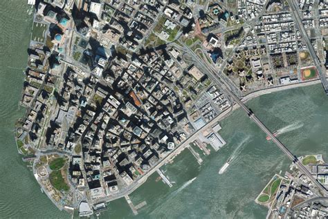 New York City Aerial Map Lower Manhattan Aerial Image Etsy
