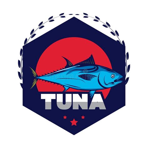 Tuna Logo Stock Vector Illustration Of Market Healthy 105776194