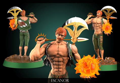 Escanor best moments from anime nanatsu no taizai ( the seven deadly sins ) in this video i used all seasons, the seven. 3D printable model Escanor sin | CGTrader
