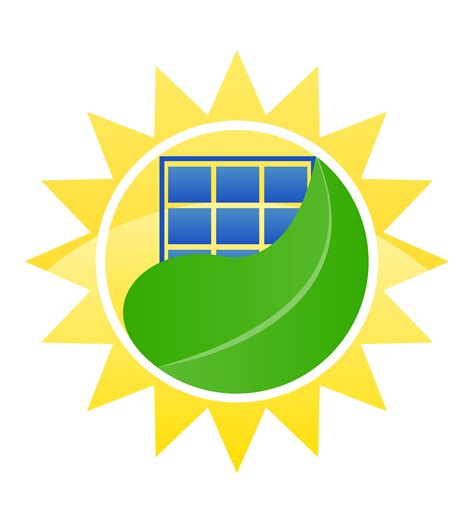 Logo Ecological Solar Energy Vector Illustration 512742 Vector Art At