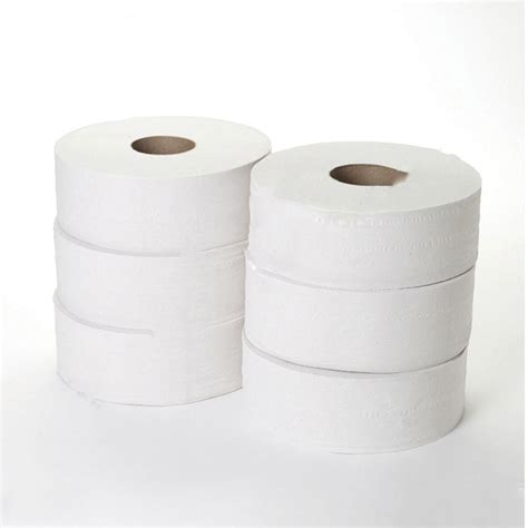 Jumbo Toilet Roll White 2ply Cpd Direct