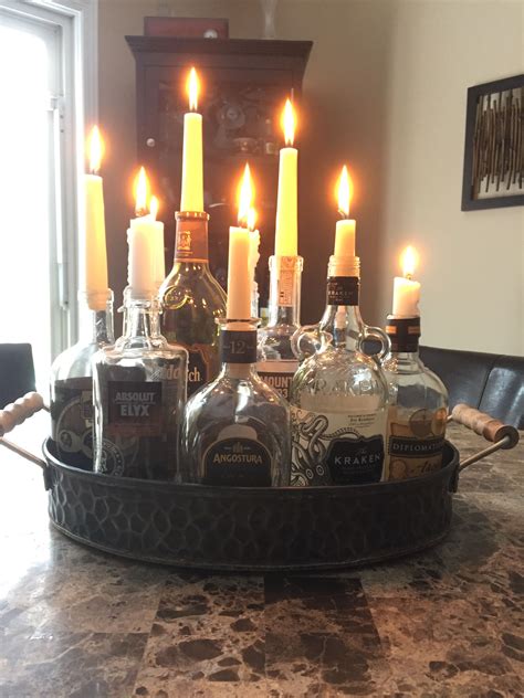 See how to use your empty pill bottles! Perfect way to repurpose old liquor bottles for under 10 ...