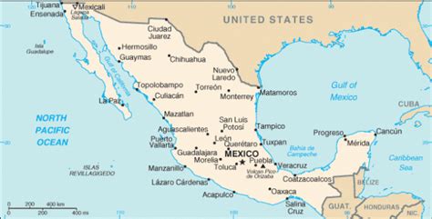 Mapa Politico De Mexico 1997 Tamano Completo Images Images