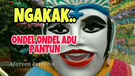 Betawi, sunda, buat teman, pidato, pacar, dll. LUCU ONDEL ONDEL ADU PANTUN KOCAK PASTI DI JAMIN NGAKAK ...