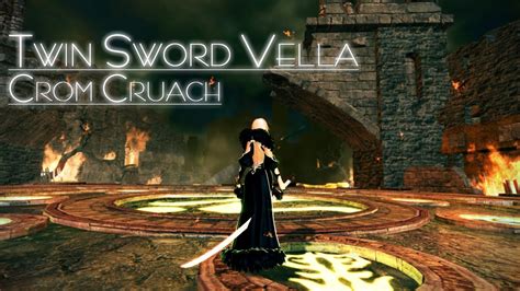 Vindictus Twin Sword Vella Crom Cruach80 90 Solo Youtube