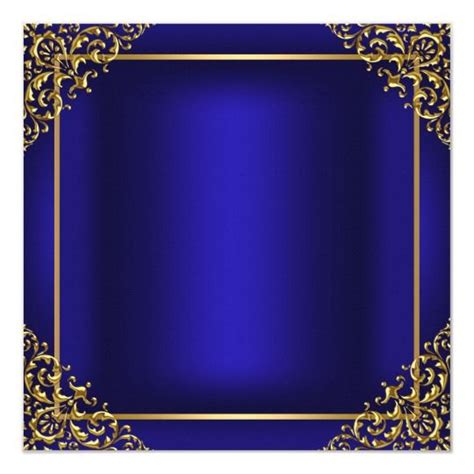Je vous invite à découvrir un outil et des modèles gratuits de carte invitation vierges pour bien communiquer vos intentions. Gold & Blue Gem Tiara Quinceanera Invitation | Coeur amour