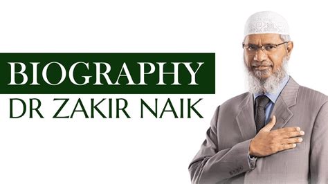 Dr Zakir Naik Biography Youtube