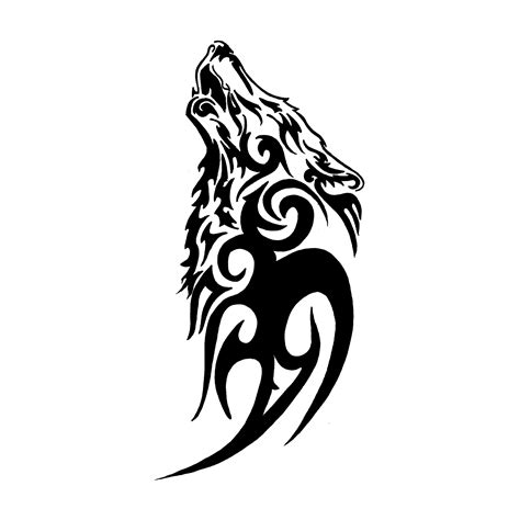 Howl Tribal Animal Tattoos Tribal Wolf Tattoo Tribal Tattoos