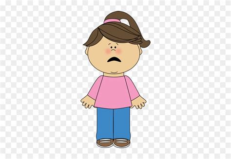 Scared Clipart Sad Girl Face Clipart Free Transparent Png Clipart