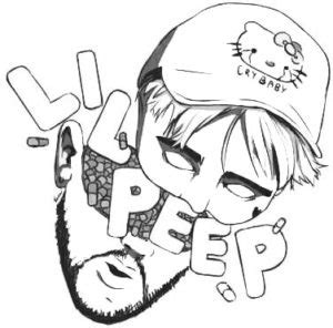 Lil Peep Coloring Pages Coloring Pages