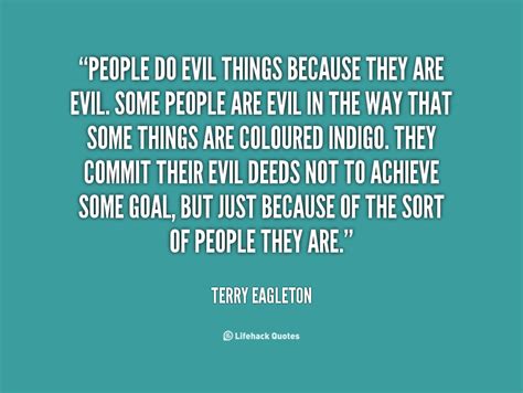 Quotes About Evil People Quotesgram