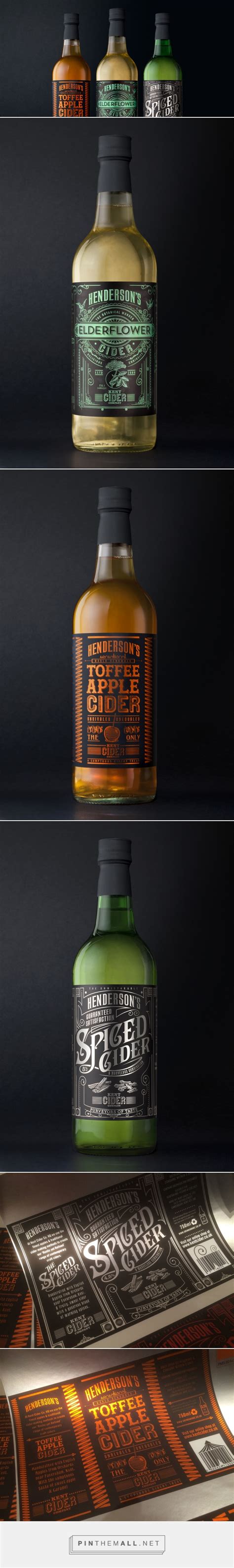 Hendersons Cider Redesign — The Dieline Branding And Packaging A