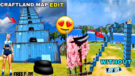How To Create Craftland Map In Free Fire Craftland Map Free Fire
