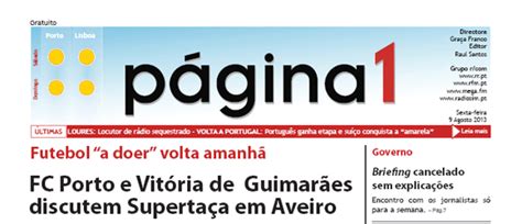 Nesta série de entrevistas a renascença dá voz às ciências humanas. "página1" Newspaper from Radio Renascença - Article and ...