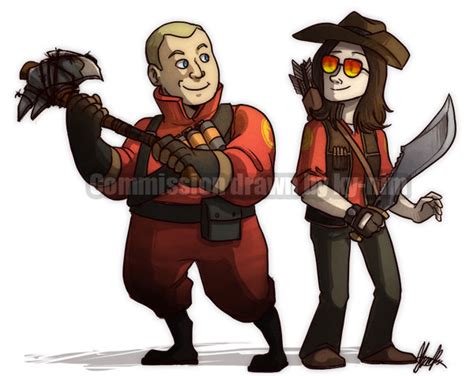 Commission Tf2 Duo 2 By Ky Nim On Deviantart