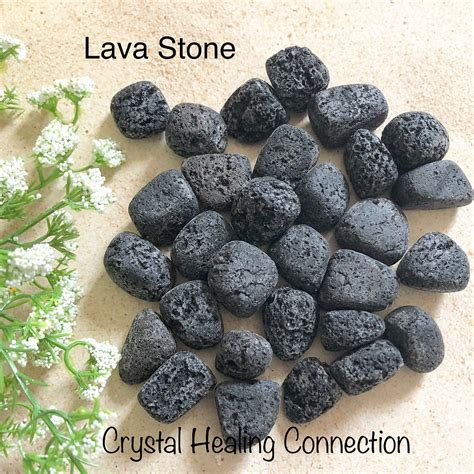 Lava Stone Crystal Healing Conn