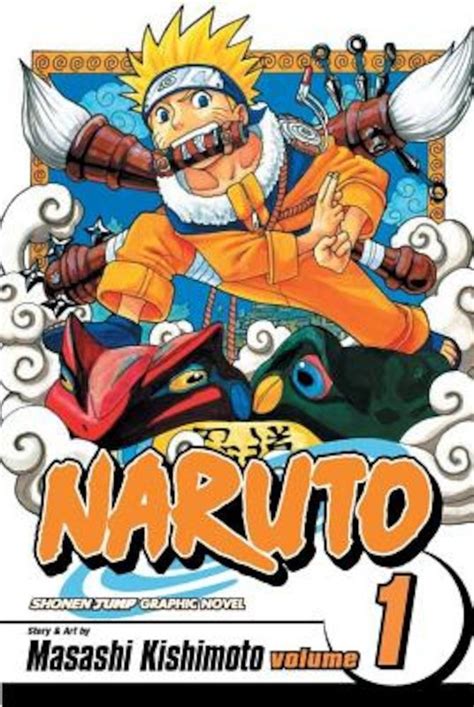 Masashi Kishimoto Naruto Volume 1 Paperback Elefantro